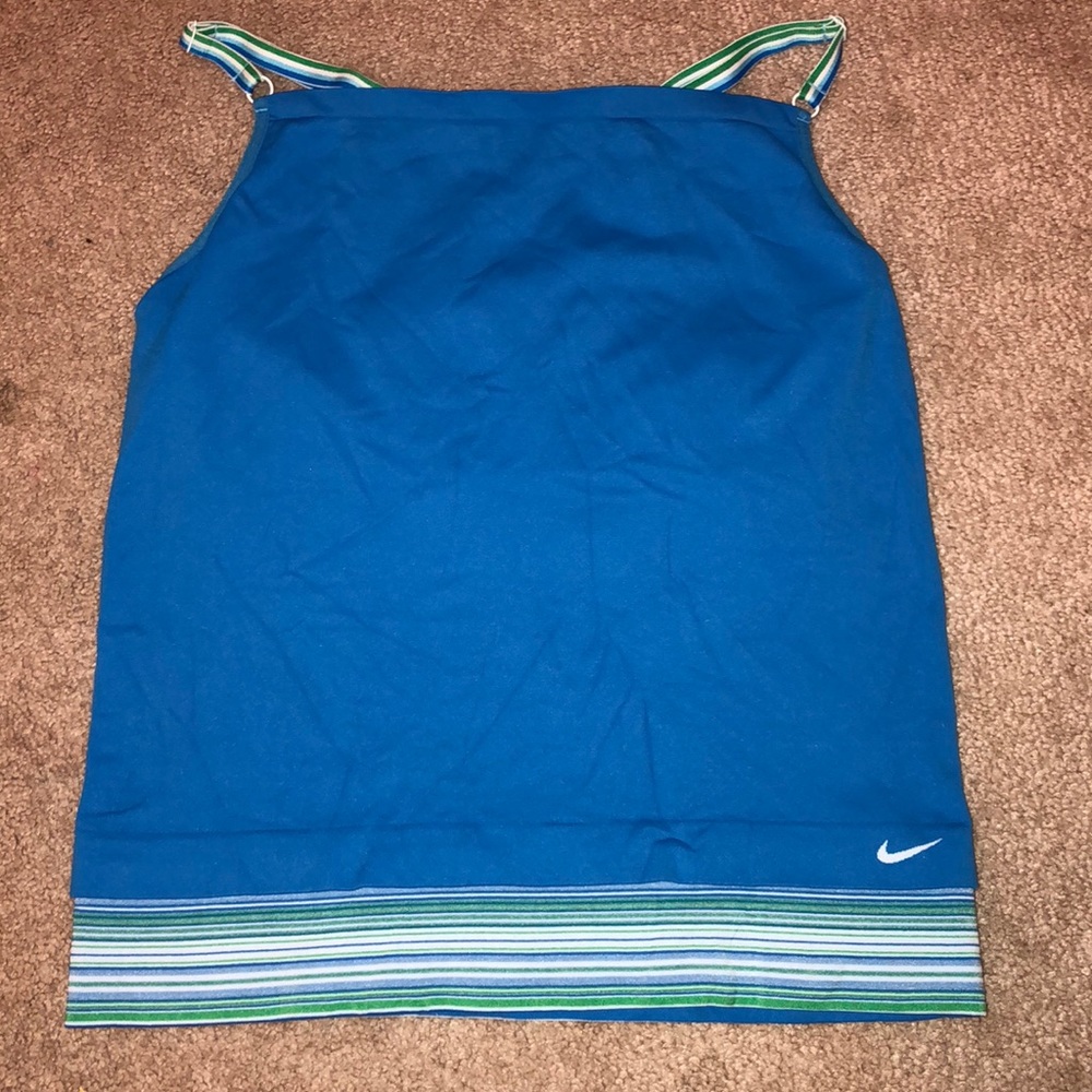Nike blue extra small workout tank